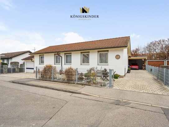 Moderner Bungalow in ruhiger Lage am Ende einer Sackgasse