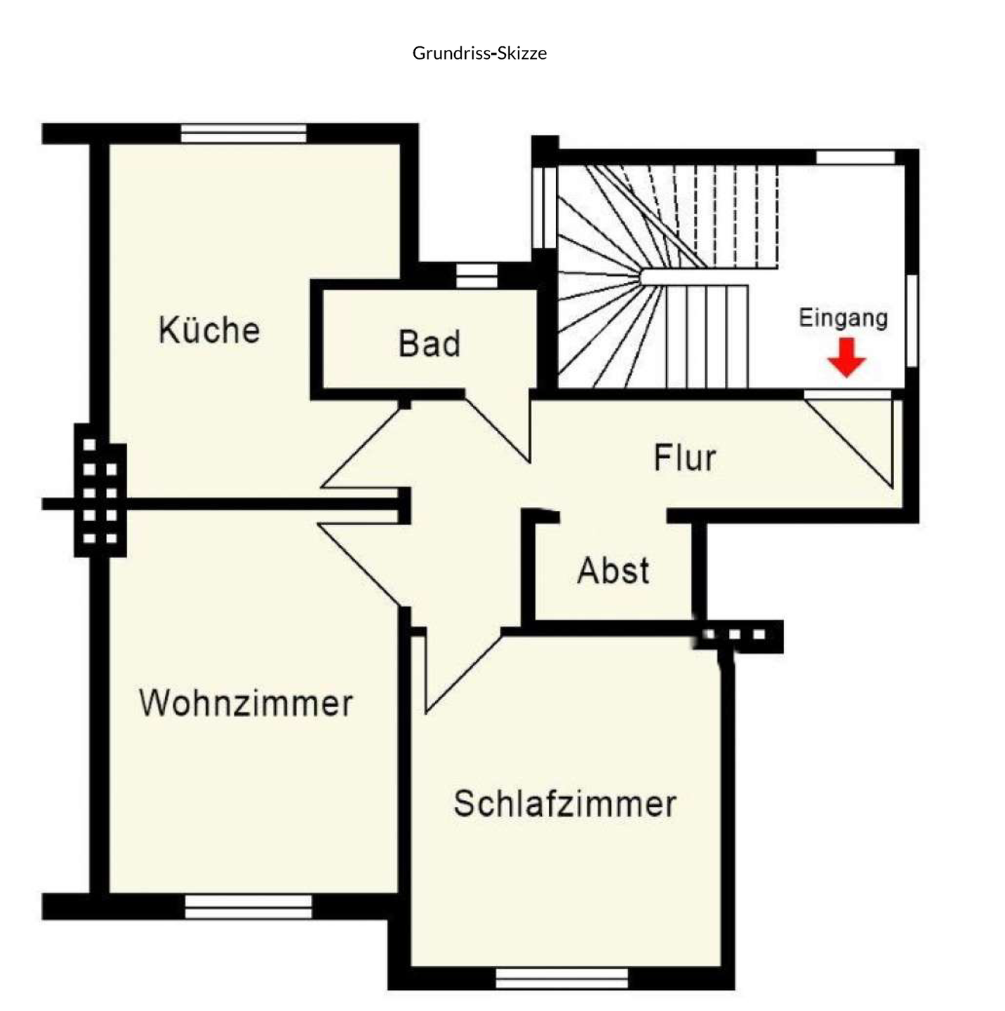 Zentral, Mieter-frei, saniert, 2-Zimmer, WG-geeignet, courtagefrei