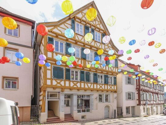 Charmante 2-Zimmer-Wohnung im Herzen von Calw - Ein Traum in historischem Fachwerk