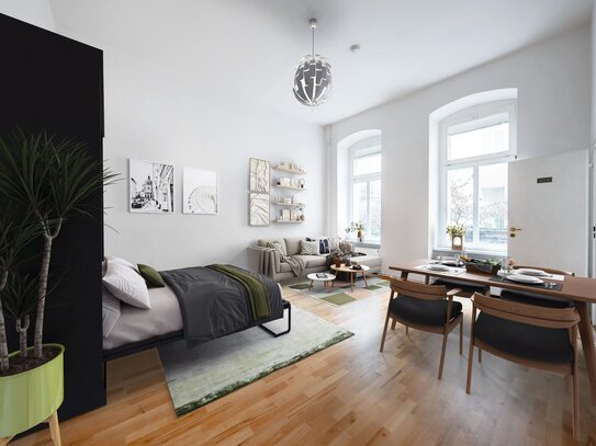 charmantes bezugsfreies Apartement, komplett renoviert im Jugendstilaltbau in Prenzl.Berg