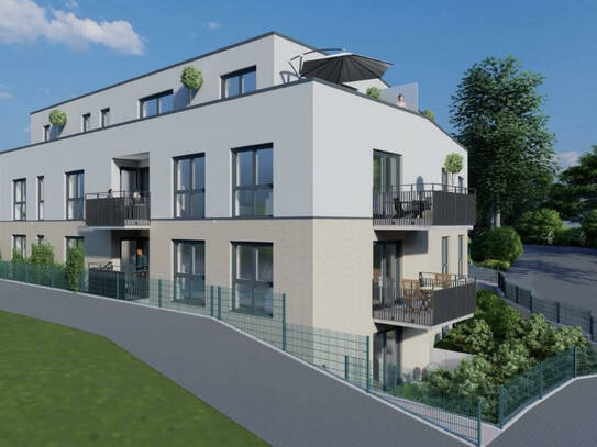 Moderne Neubau-Erdgeschosswohnung mit Balkon - Zentrale Lage, Urbanes Wohngefühl!