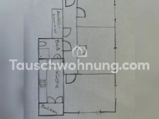 [TAUSCHWOHNUNG] zentrale 3Zi. mit Balkon