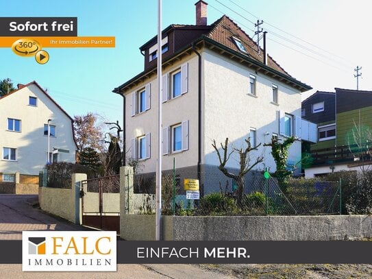 Ein- oder 2-Familienhaus? Sie entscheiden! TOP gelegen in Frankenbach! - FALC Immonbilien Heilbronn