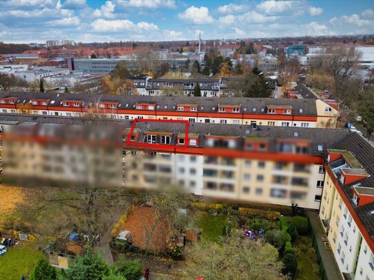 Modernisierungsbedürftige 4-Zimmer Dachgeschoss-Wohnung in ruhiger Wohnlage von Reinickendorf