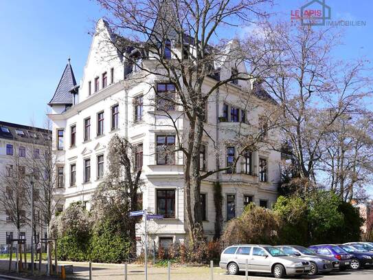 *STILVOLL RENOVIERTE 3-RWG MIT GR. BALKON IN RUHIGER WOHNLAGE DER BELIEBTEN LEIPZIGER SÜDVORSTADT*