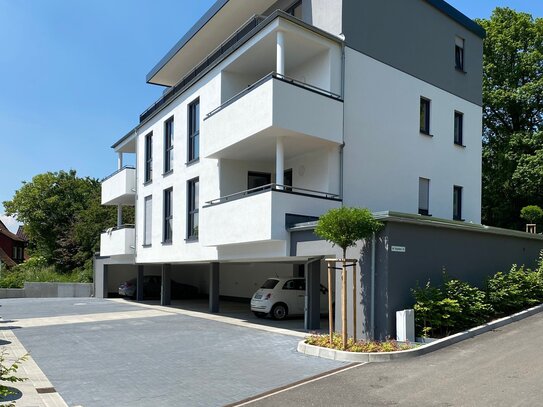 Moderne Penthouse-Wohnung mit Fernblick