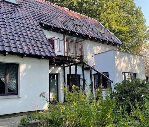 Das Familienhaus am Feldrand