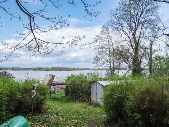 Wassergrundstück am Wusterwitzer See in Ruhiglage