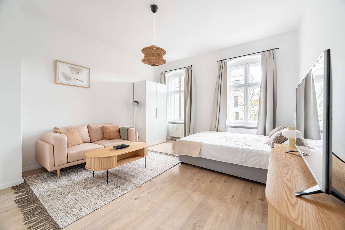 Gemütliche 1-Zimmer Wohnung in Friedrichshain - voll möbliert - Photo 1