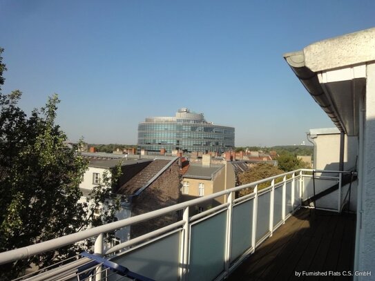 Großzügiges Apartment mit Blick über die City