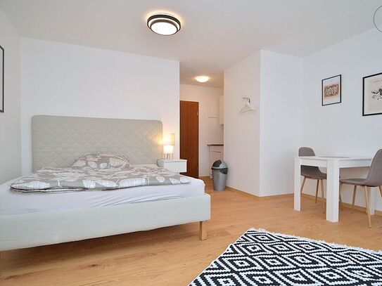 Modern möbliertes 1-Zimmer-Apartment mit WLAN in zentraler Lage Nürnberg