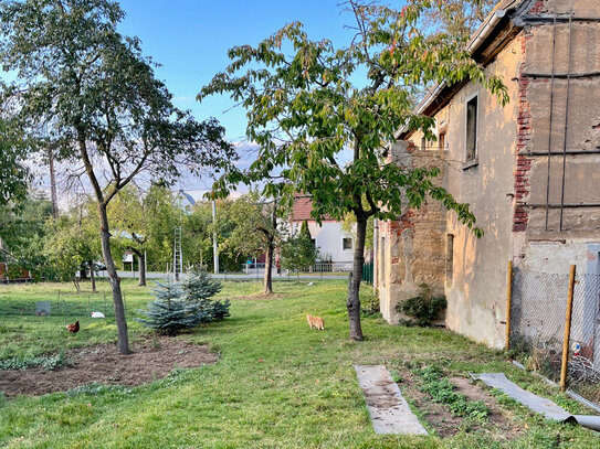 wunderschönes Wohngrundstück im beschaulichen Frauendorf mit Baugenehmigung für ein Einfamilienhaus