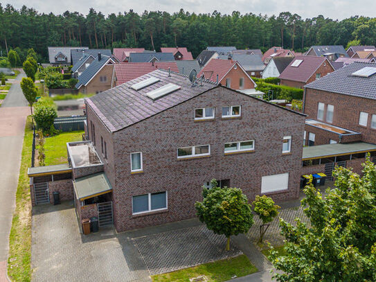 Gepflegte 3-Zimmer-Erdgeschosswohnung als Eckgrundstück mit Gartenanteil in Südlage!