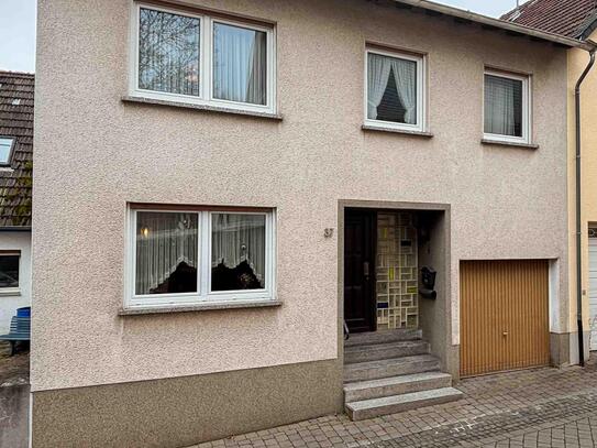 1306*Einfamilienhaus in Bad-Kreuznach-Merxheim/Nahe*ruhige Lage*6ZKB + G-WC*Balkon*Terrasse*Garage*135.000 €