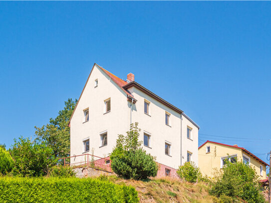 +Idyllisch gelegen: Einfamilienhaus in Hohenstein-Ernstthal - Ihr neues Zuhause mit Panoramablick!+