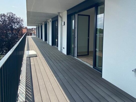 Penthouse mit großzügiger Dachterrasse und Blick auf die Eilenriede