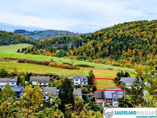 Ruhig gelegenes Baugrundstück in Bömighausen