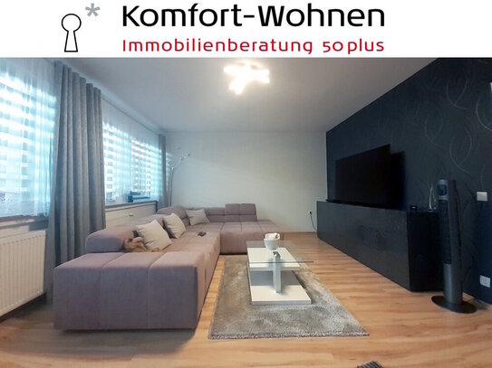 Zentral und ruhig wohnen! 2,5-Zimmer-Wohnung mit Duschbad und Balkon