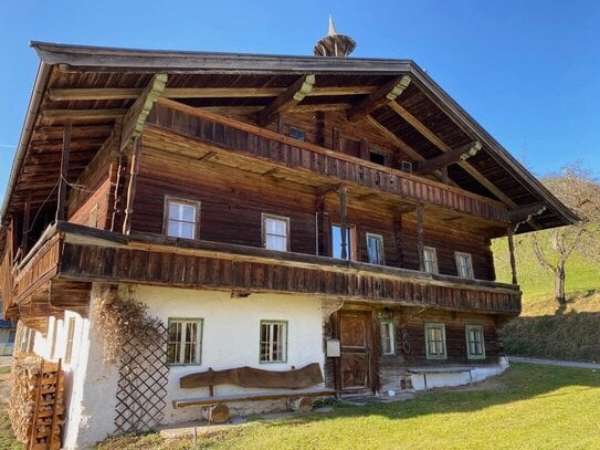 Haus zum Abbauen! Original Kitzbüheler Bauernhof zu verkaufen, der durch eine fachmännische Firma ab und wieder aufgeba…