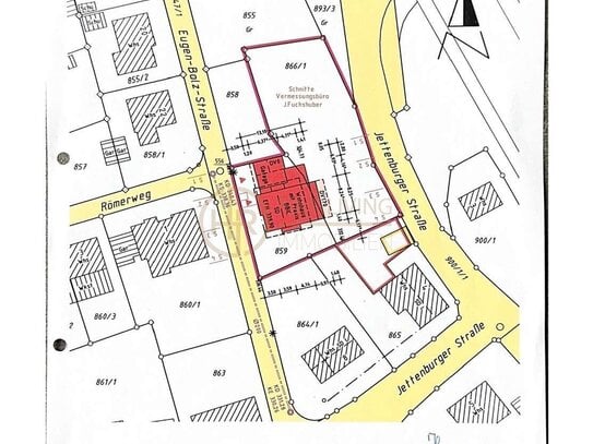 Baulücke in Reutlingen-Wannweil mit 2 Grundstücken von insgesamt 1075m²