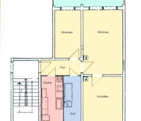 Elterlein/traumhafter Erzgebirgsblick/top renovierte sonnige 3-Zi.Neubauwhg./großer Balkon/Bad mit Fenster/Kaminofen/Ei…