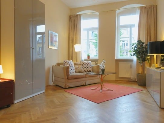 Stylisches 3-Zimmer Apartment mit Balkon für bis zu 4 Personen