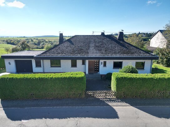 Geräumiger Bungalow mit herrlicher Fernsicht