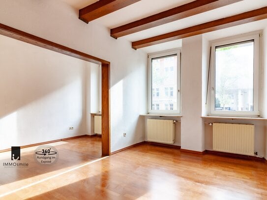 Erdgeschosswohnung mit Ausbaupotenzial, Balkon und Terrasse im Nürnberger-Nordwesten