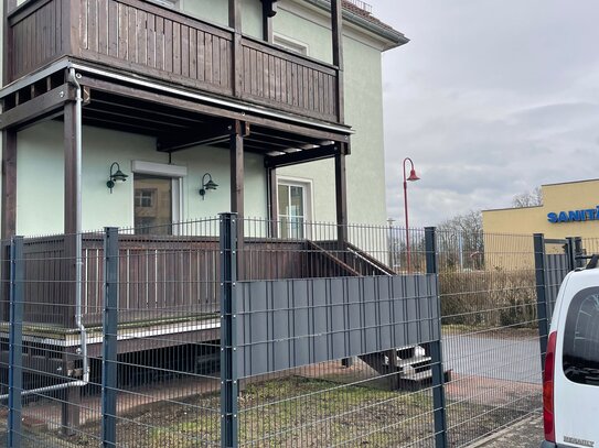 Sehr, schöne Wohnung mit Terrasse, Balkon, Gartengrundstück, zentrumsnah gelegen