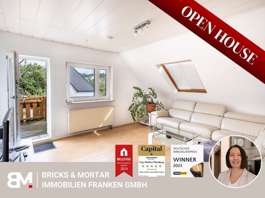 03.03. OPEN HOUSE 13 Uhr: 3 Zimmer, Balkon und EBK in Ruhige Lage - Gepflegt und sofort bezugsfrei!