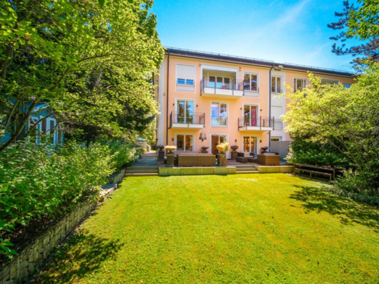 Einmaliges und luxuriöses Haus im Haus direkt am Biedersteiner Kanal in München-Nymphenburg