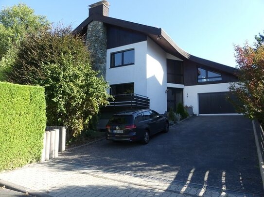 Villa mit Blick auf den Hardtwald