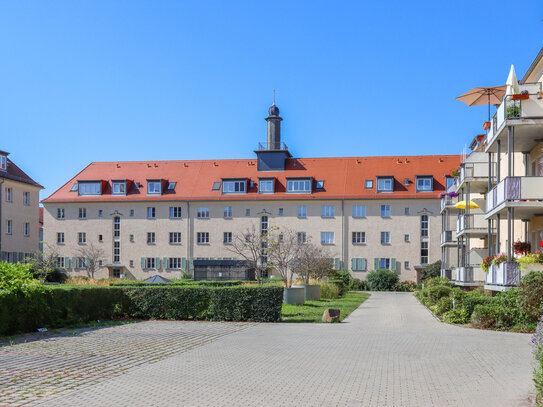 +++ Sanierung in 2013! - 3 -Zimmer-Maisonette-Wohnung mit Balkon in den idyllischen Seidnitzer Gärten +++