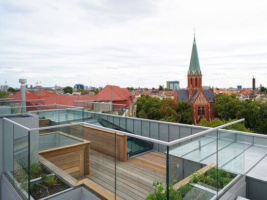 Das Leben genießen: Luxuriöses Penthouse mit Dachterrasse und Weitblick!