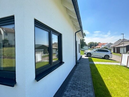 Neubau Einfamilienhaus mit großer Dachterrasse und Garten in Grebenhain zu verkaufen.