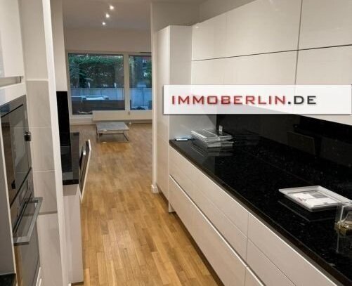 IMMOBERLIN.DE - Großzügige Terrassenwohnung mit Pkw-Stellplatz in sehr angenehmer Lage