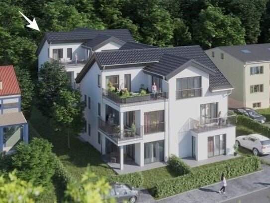 NEUBAU/ERSTBEZUG - 4,5-Zimmer-EG-Wohnung mit zwei Terrasse und Garten, inkl. EBK und zwei TG-Stellplätzen