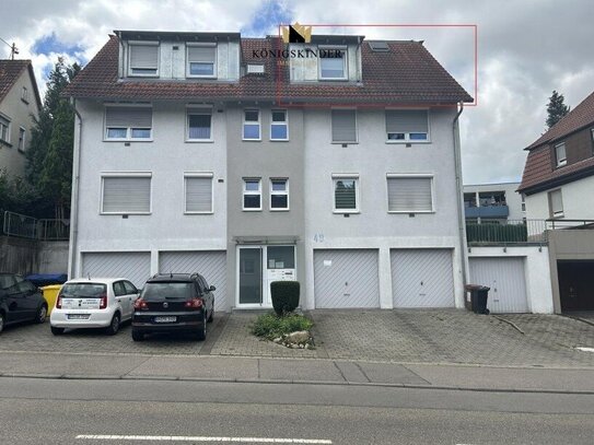 Sehr gepflegte Dachgeschoßwohnung mit Südbalkon in Weinstadt-Beutelsbach