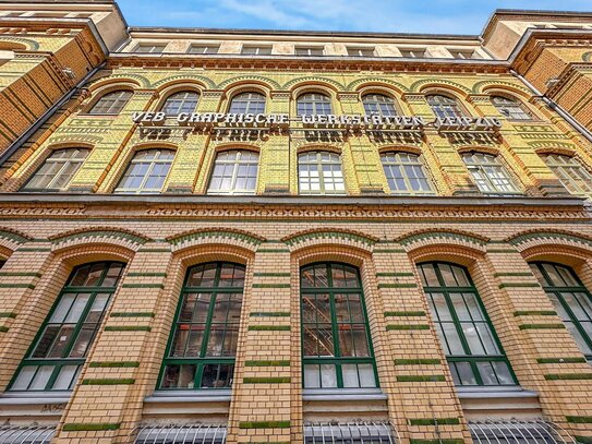 Exklusive und mietfreie Maisonette-Loft mit Stellplatz im Graphischen Viertel - Loftfeeling genießen