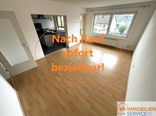 Geräumige 3-Zimmer ETW mit Balkon in der idyllischen Gartenstadt von 97616 Bad Neustadt!