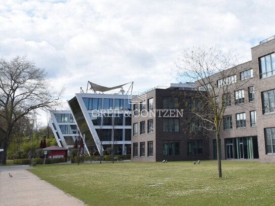 Schöner Arbeiten mit Panorama: Büroflächen im Bonner Bogen