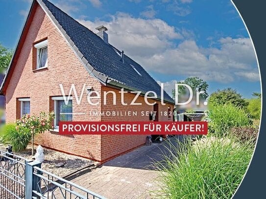 PROVISIONSFREI für Käufer - Wohlfühloase im Grünen: Einfamilienhaus mit Kamin und Wintergarten