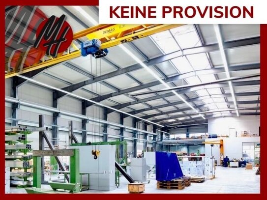 KEINE PROVISION - Lager-/Produktion (15.000 m²), Büro (1.000 m²) & Freilager (5.000 m²) zu vermieten