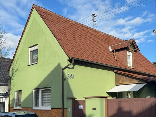 Schönes Einfamilienhaus in Ludwigshafen Oppau