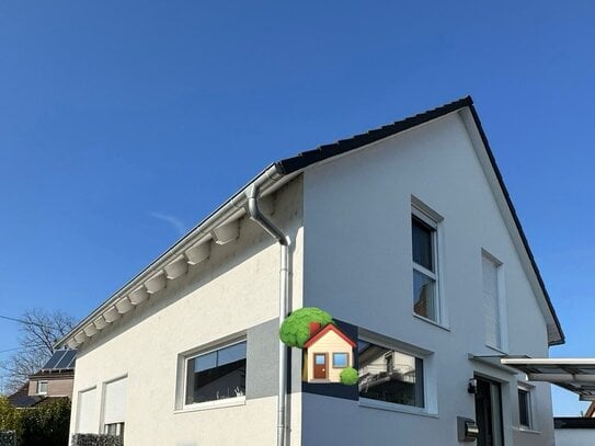 Freistehendes modernes Einfamilienhaus