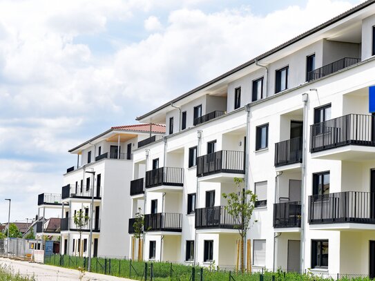 Helle 3-Zimmer-Erdgeschosswohnung mit Gartenanteil in Rain am Lech / Kirschbaumhöfe zu vermieten