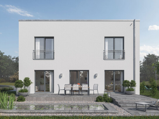 Haus mit großer Terrasse. Für den Landeanflug Ihrer Freunde.