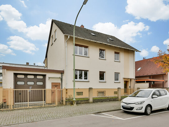 Mehrfamilienhaus mit vielseitiger Werkstatthalle und Garage eine Investition mit Mehrwert!