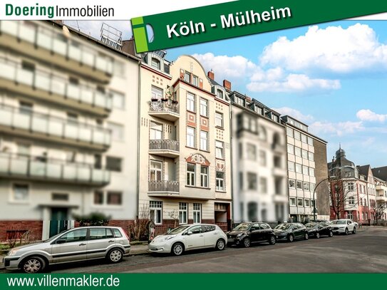 Maisonette-Wohnung in Köln-Mülheim mit Loggia