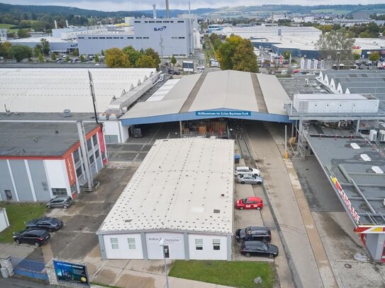 Renovierte Halle mit Büroanteil - Groß, günstig & rund um die Uhr zugänglich